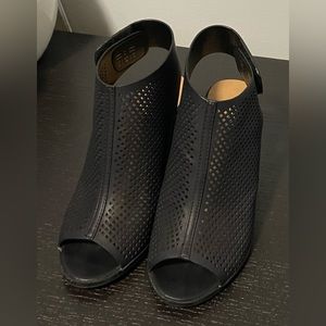 Call It Spring black block heel booties size 6